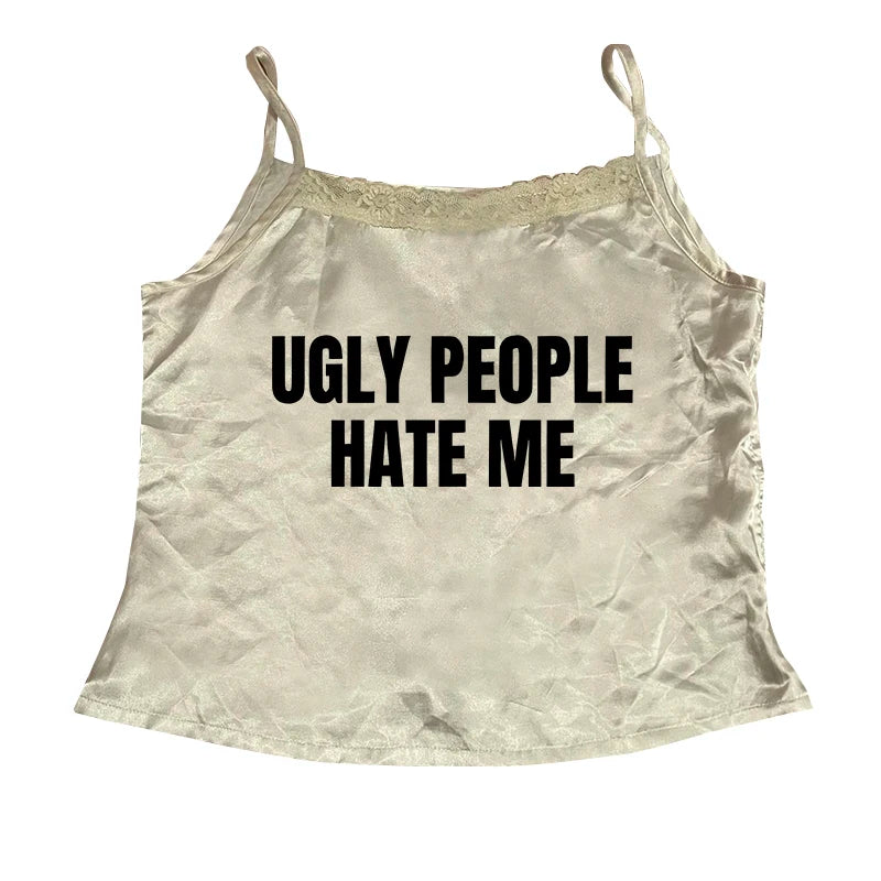 Y2K Ugly People Hate Me Set - Pieces Sold Separately