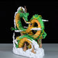 24cm Dragon Ball Anime Figure Shenron Figure Goku And Shenron Figurine Model Pvc Statue Doll Collection Room Toy Gifts