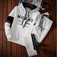 MILANO - White Graphic Hoodie - Men's