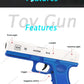 Toy Gun Pistol Soft Bullet M1911 Shell Ejected Foam Darts Blaster Manual Airsoft Weapon with Silencer For Kids Adults