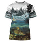 Fast Fashion Fishing Graphic T-Shirts