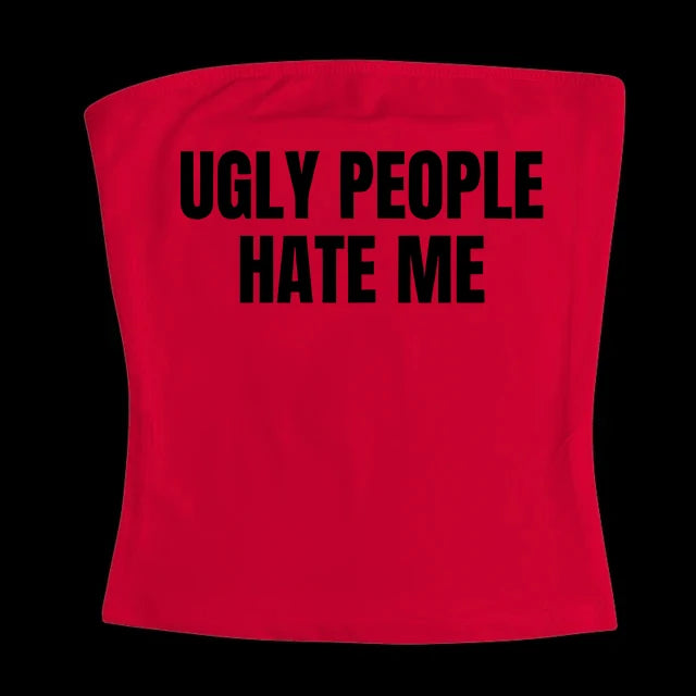 Y2K Ugly People Hate Me Set - Pieces Sold Separately