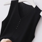 Knitted Vests Women Top V-neck Solid Tank Blusas Mujer De Moda 2024 Summer New Fashion Female Sleeveless Casual Thin Tops