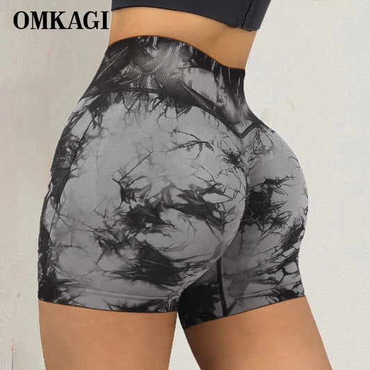 KAGI - High-Waist Yoga Shorts