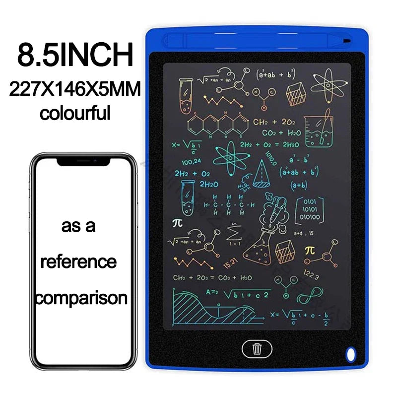 6.5/8.5/inch LCD Writing Tablet Drawing Board Kids Graffiti Sketchpad Toys Handwriting Blackboard Magic Drawing Board Toy Gift