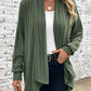 Autumn and Winter New Women's Long Sleeve Solid Loose Cardigan Coat Women