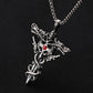 Men's Mali Necklace - Double-Dragon Sword Pendant