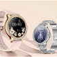 Fashion Luxury Gold Smart Watch Heart rate Blood Oxygen Sleep Monitoring Diamond Bracelet Bluetooth Call Smartwatch Ladies