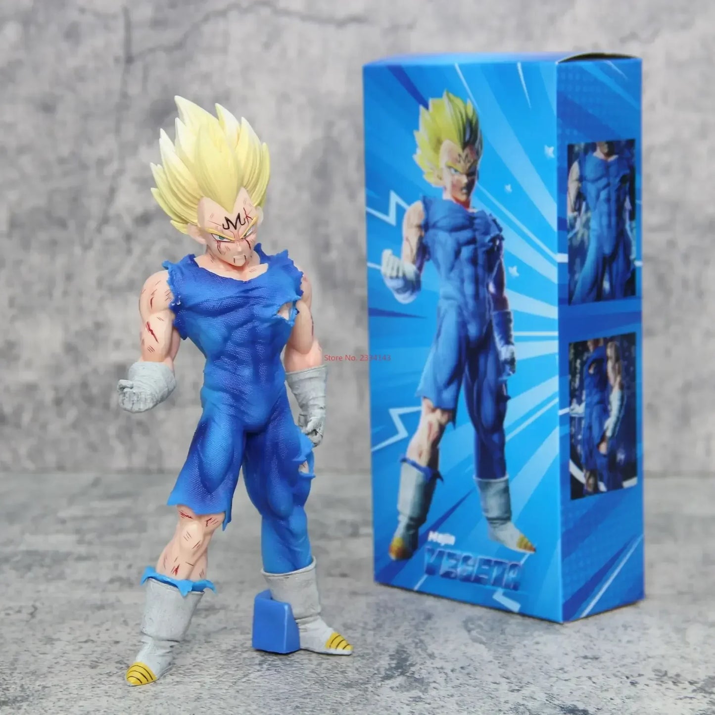 20Cm Dragon Ball Anime Vegeta Figures SKY Majin Vegeta GK Action Figures Battle Damage PVC Model Collection Ornament Toys Gifts