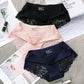 Set/lot Seamless WomenComfort Lace Briefs  Hollow Out Panties Set Underwear Low Rise Female Sport Panty Soft Lady Lingerie