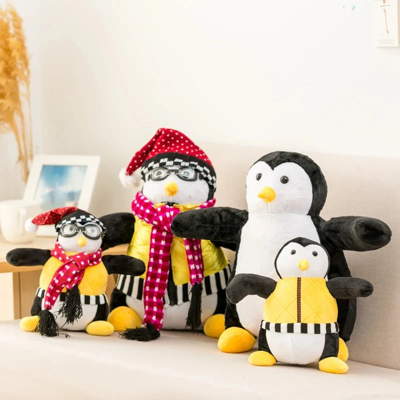 2Sizes Friends Joey's Friend Hugsy Plush Toys Cute Penguin Rachel Stuffed Dolls Toys for Children Kids Birthday Christmas Gift