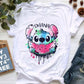 Stitch Graphic T-Shirts - Women's