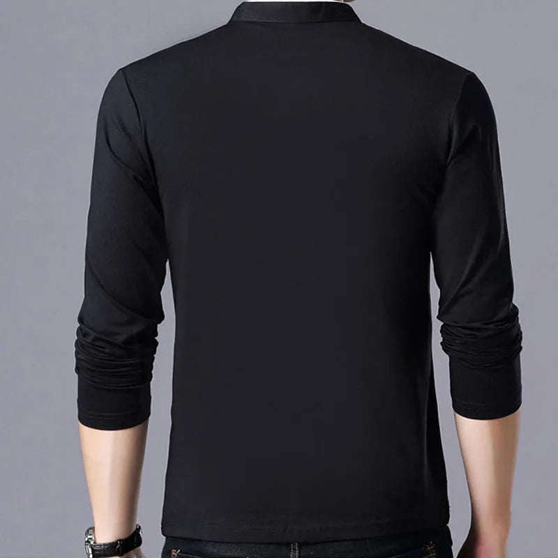 Fast Fashion Buttoned Long-Sleeve Top