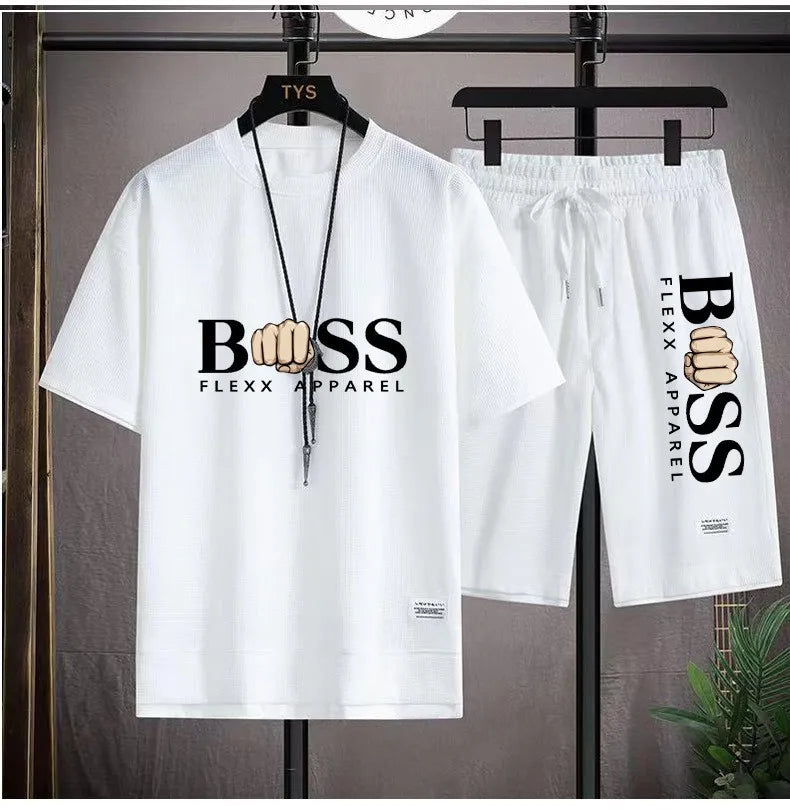 BOSS - 2pc Graphic T-Shirt & Shorts