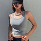 Camisole Tank Soft Top For Women Summer Outfits Tight And Sexy Tank Top Knitted Bottom Shirt And Sleeveless Top For Outerwear