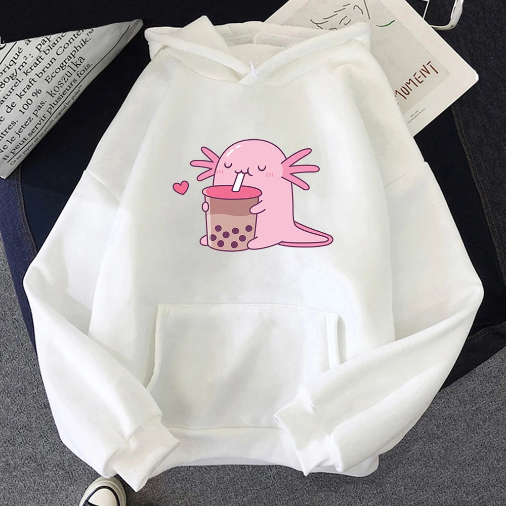 Y2K Boba Milk Tea Kawaii Hoodie