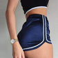 New 2023 Women Shorts Summer Silk Slim Beach Casual White Egde Shorts Hot