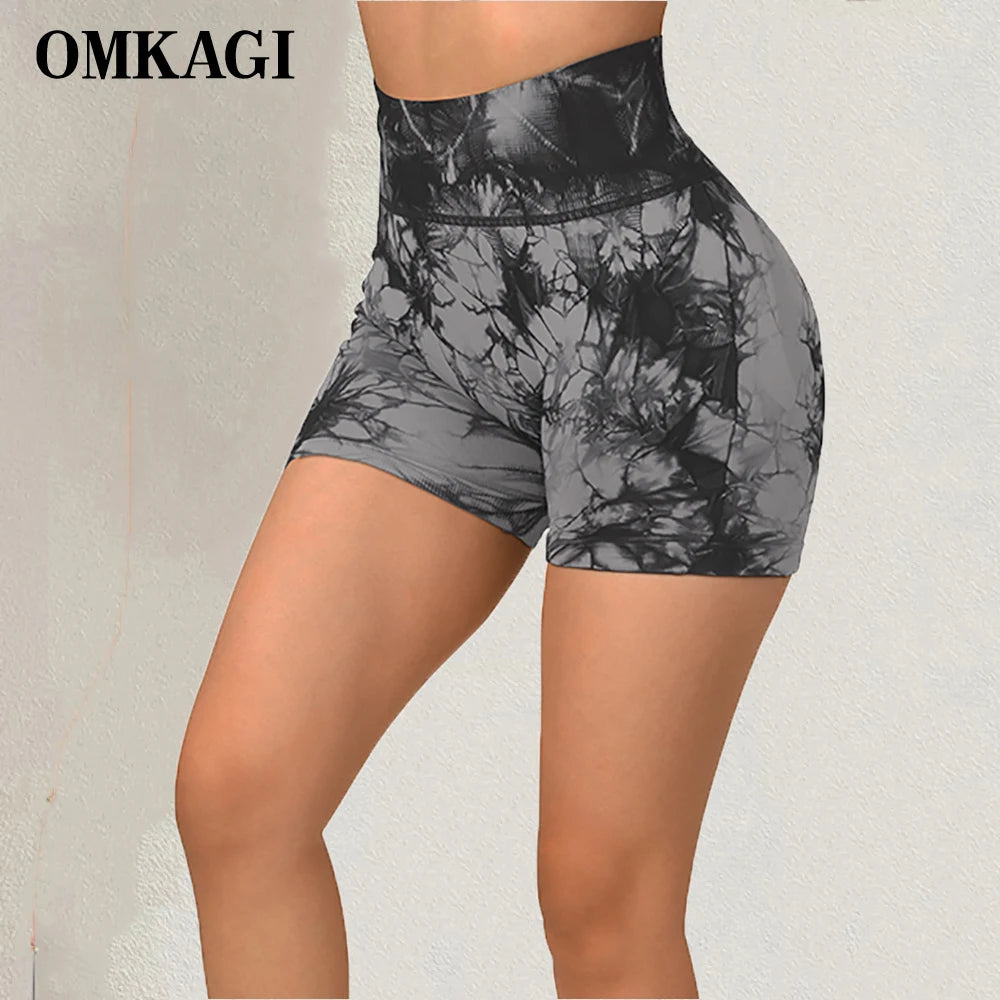 KAGI - High-Waist Yoga Shorts