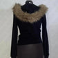 Mali Autumn - PINK Fur Fall Jacket