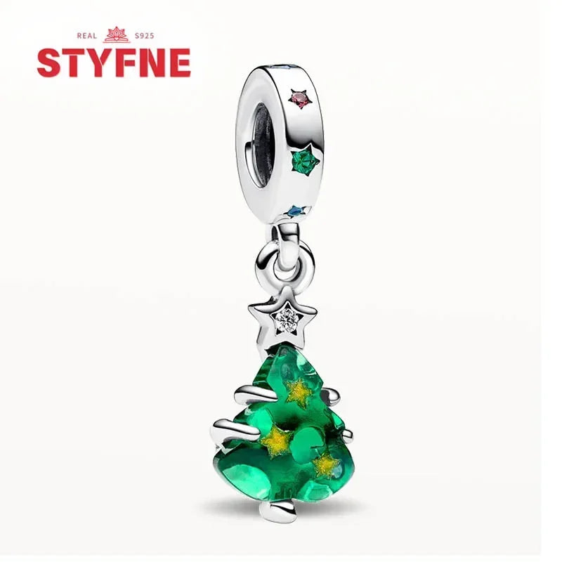 Mali Charms: Christmas Set - Santa Hot Air Balloon