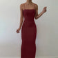 Mali Dress - Elegant Spaghetti Strap Summer Night