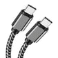 60W Fast Charger USB-C to USB-C - Apple/Android Compatible