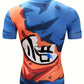 Men's Fitness Top Printed Animation 3D Series Digital Short-sleeved Muscle T-shirt Round Neck