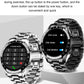 LIGE 2024 Smart Watch Full Circle Touch Screen Bluetooth Call Smartwatch Waterproof Sport Activity Fitness Watch+Box