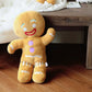 Gingerbread Man Plush Doll Sofa Decoration Cute Cookie Man Stuffed Toys Key Chain Soft Pendant Gifts