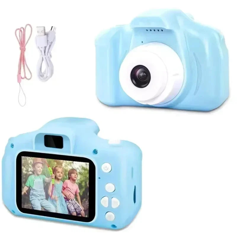 Kids Digital Camera Toy Girl Boy 1080p Hd Screen Outdoor Toy Birthday Gift Cartoon Mini Camera Photography Video Convenience