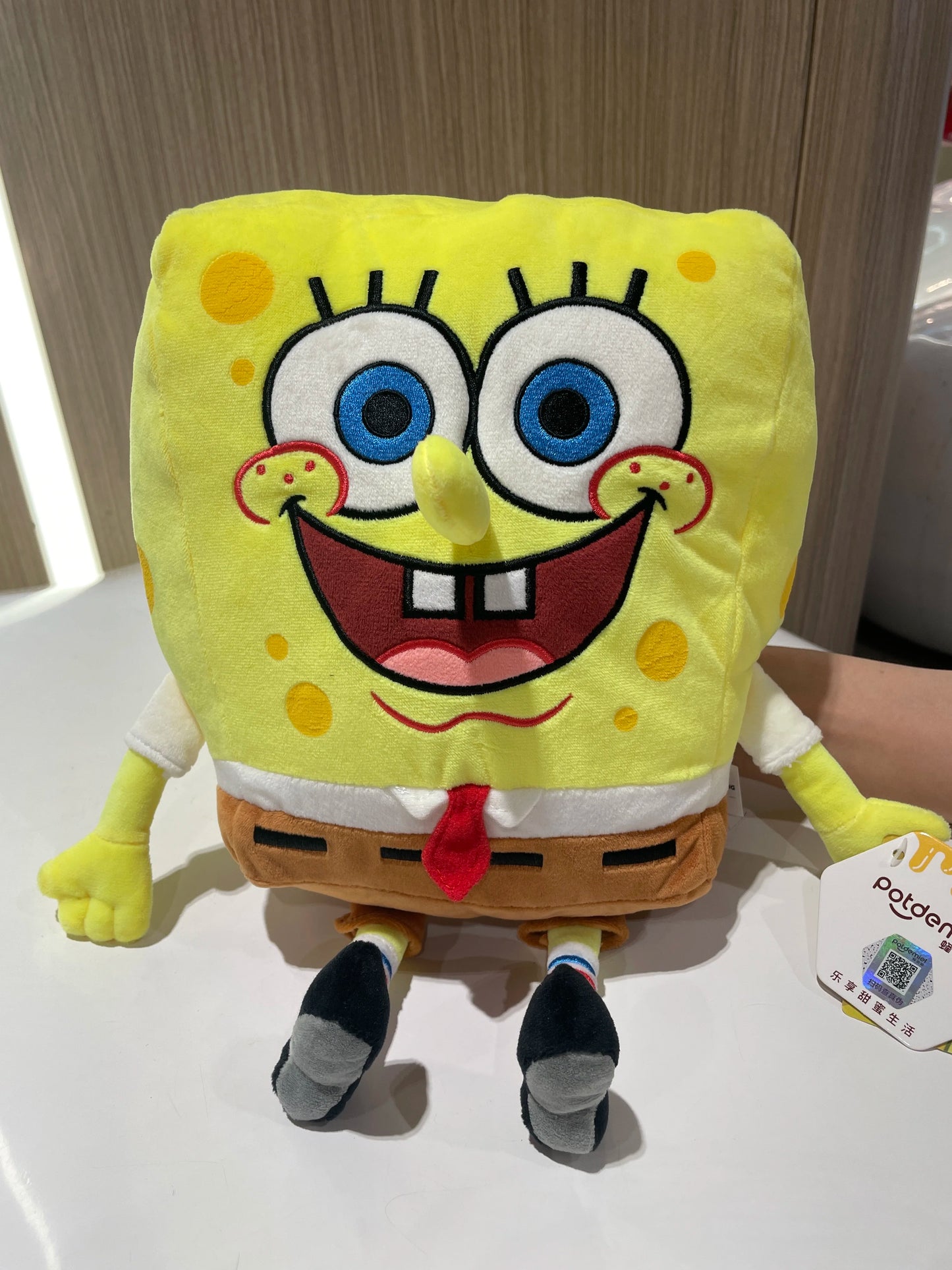 22-40Cm 100% Genuine Spongebob Patrick Star Kawaii Cartoon Animal Plush Toy Stuffed Doll Cartoon Soft Kids Toys Birthday Gift