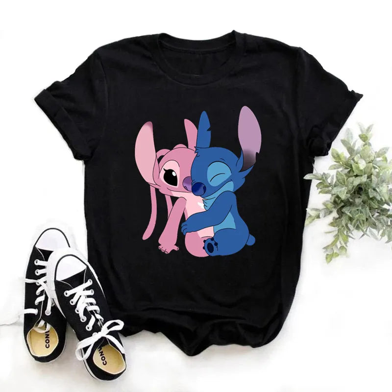 Stitch Graphic T-Shirts - Women's