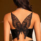 Hot Girl Women's Butterfly-Back & Spaghetti Strap Crop Top