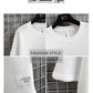 Men's SporTs Casual Waffle ShorT-sleeved SuiT, Summer T-shirT + ShorTs, K-sTyle, Handsome Couple 2-piece SeT, European Size