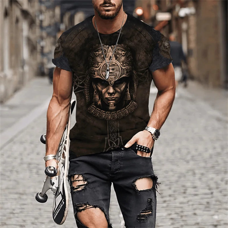 Fast Fashion Mexican Style Graphic T-Shirts - Men's