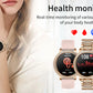 Fashion Luxury Gold Smart Watch Heart rate Blood Oxygen Sleep Monitoring Diamond Bracelet Bluetooth Call Smartwatch Ladies