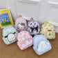 27x34cm Kawaii Sanrio Hello Kitty Cinnamoroll My Melody Kuromi Cartoon Book Bag Student Backpack High Capacity Shoulder Bag Gift