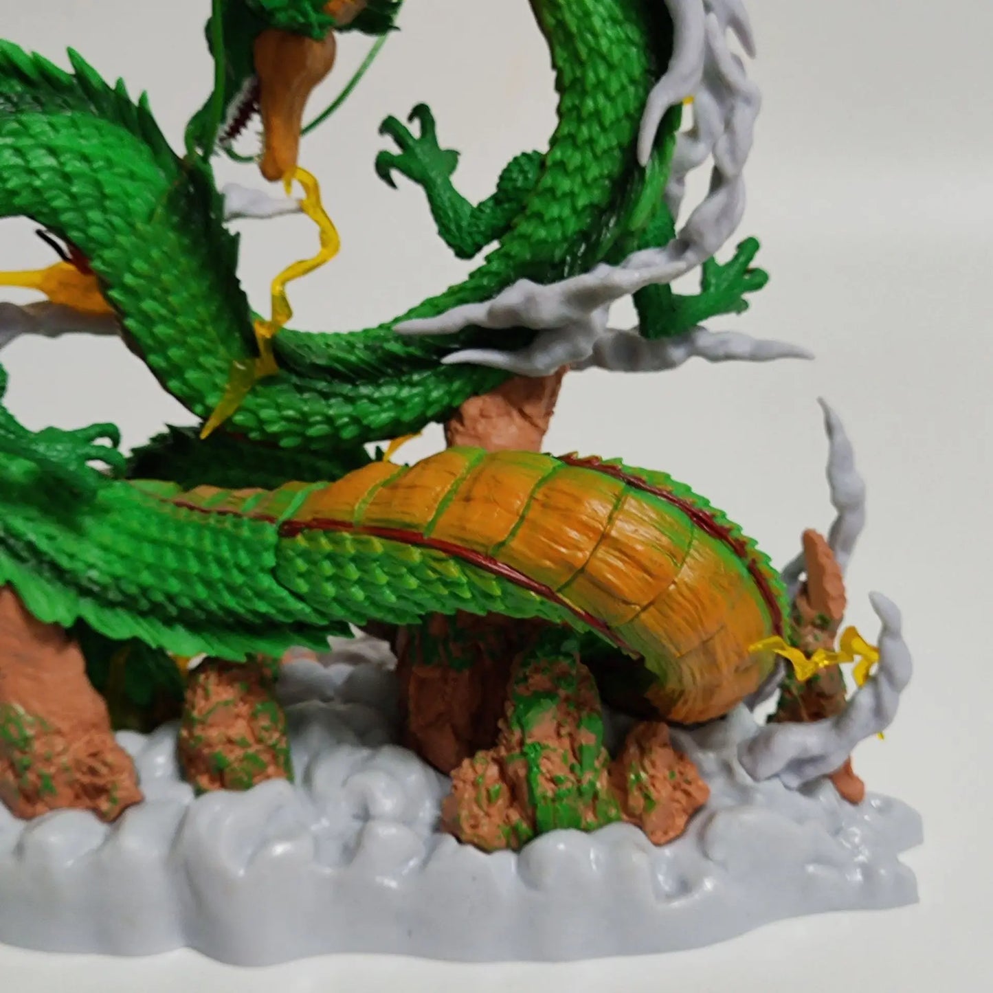 24cm Dragon Ball Anime Figure Shenron Figure Goku And Shenron Figurine Model Pvc Statue Doll Collection Room Toy Gifts