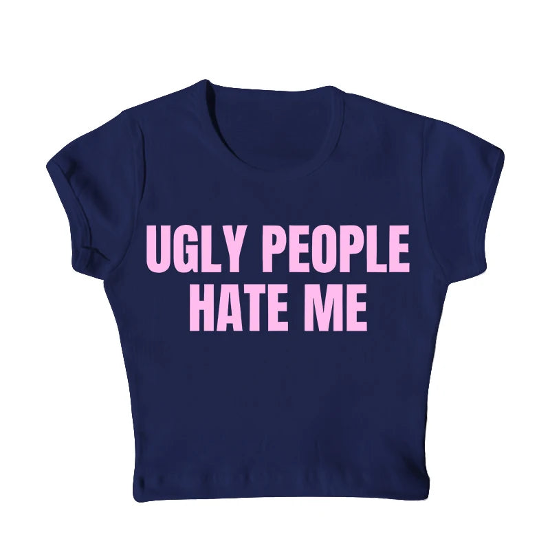 Y2K Ugly People Hate Me Set - Pieces Sold Separately