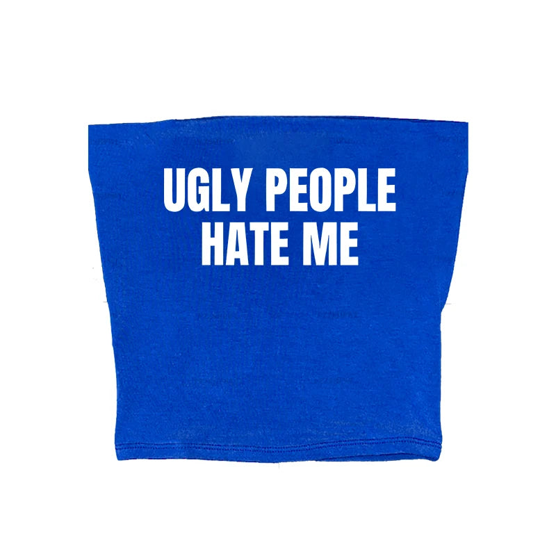 Y2K Ugly People Hate Me Set - Pieces Sold Separately