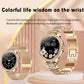 Fashion Luxury Gold Smart Watch Heart rate Blood Oxygen Sleep Monitoring Diamond Bracelet Bluetooth Call Smartwatch Ladies