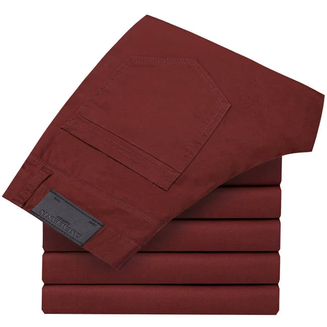 Men's Chinos Large Size Pants Men's Cotton Trousers Men's Casual Pants