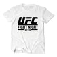 UFC Short Sleeve T-shirt Wulin Style Menswear Clothing Comprehensive Fighting MMA Half Sleeve Sanda Boxing Loose Clothes